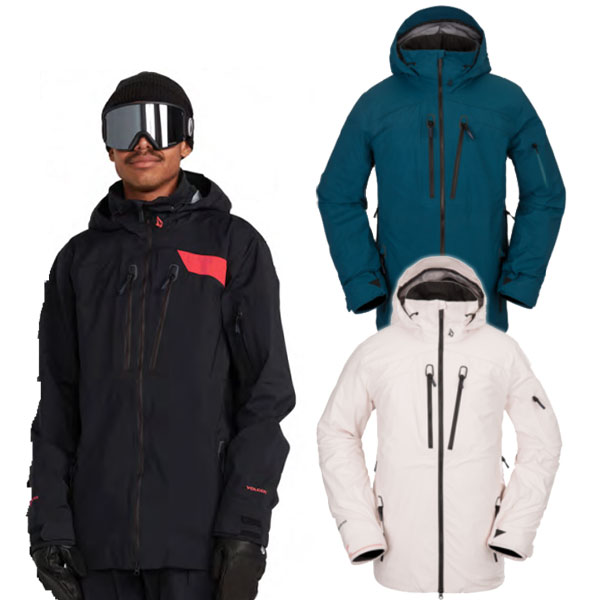 スノーボード メンズ 2022-2023 GORE-TEX GUCH STRETCH VOLCOM jacket ウエア ゴアテックスジャケット  スノボウェアー ボルコム レディース 予約商品 防水 【2022春夏新色】 ウエア