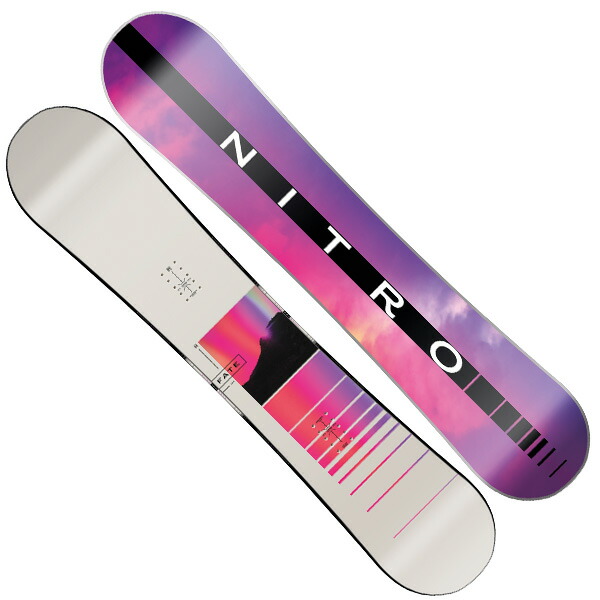 NITRO - NITRO FATE × K2 BLISS スノーボード レディース 142cm Nitro Fate Snowboard 2020 | Women's All-Terrain Snowboard