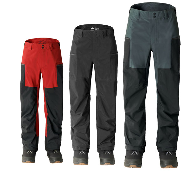 Jones 黒 スノーボード 、スキーパンツ　Mサイズ　男性用 Jones 黒 スノーボード 、スキーパンツ Mサイズ 男性用 Jones 黒