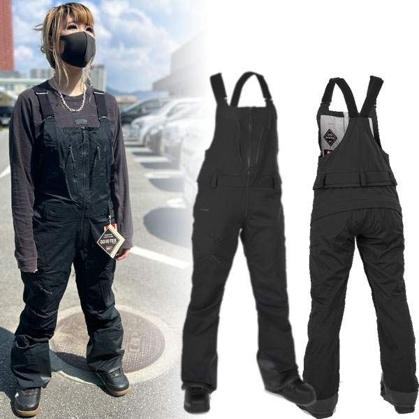 ビブパンツ　ボーダー レディース S オーバーオール 楽天市場】23-24 VOLCOM/ボルコム VS 3L STRETCH GORE BIB