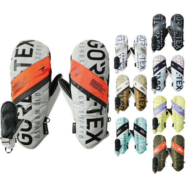 楽天市場】24-25 ASHRAM PROFILE LOGO MITT スノーボード ミトン
