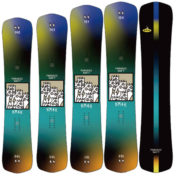 カモシカ　パラダイス スティック 155cm 楽天市場】ラスト1本 送料無料 スノー ボード 板 KM4K カモシカ