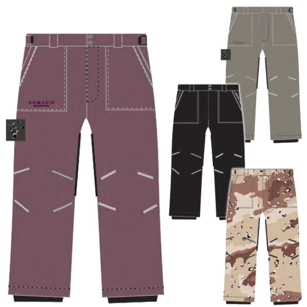 スノーボード NOMADIK THICK pant LIGHTBROWN M size 楽天市場】25-26モデル予約商品【NOMADIK ノマディック
