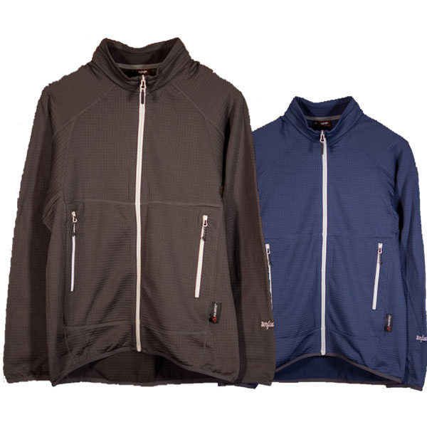 Unfudge ミッドレイヤー　UN2000 ネイビー UNFUDGE/アンファッジ UN2000 LIGHT WEIGHT FLEECE JACKET 軽量