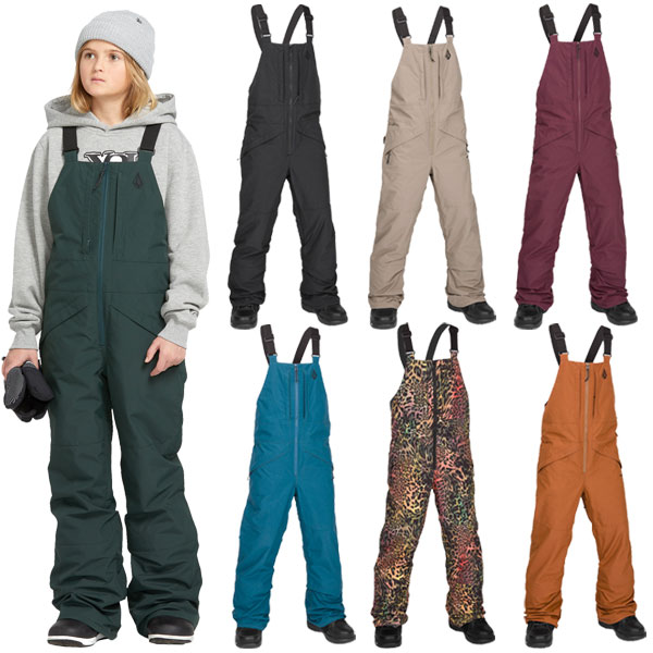【ポイントUP期間中】24-25 VOLCOM/ボルコム BARKLEY INS BIB overall ユース キッズ 子供用 防水ビブパンツ スノーボードウェア 2025 型落ち|ボードショップ BREAKOUT