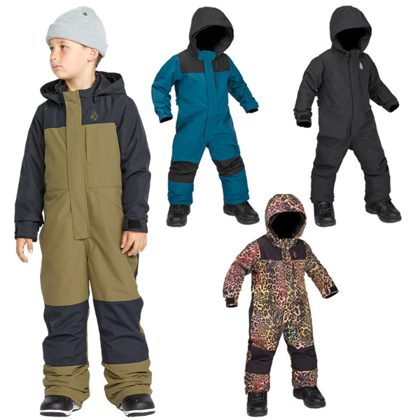 【ポイントUP期間中】24-25 VOLCOM/ボルコム TODDLER one piece ユース キッズ 子供用 防水つなぎ スノーボードウェア スノーウェアー 2025 型落ち|ボードショップ BREAKOUT