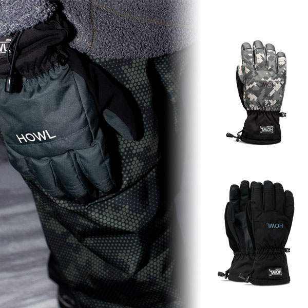 楽天市場】25-26 HOWL / ハウル TEAM Glove グローブ 手袋 メンズ