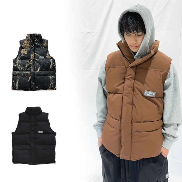 スノーボード REPUBLIC DWYCK VEST 楽天市場】25-26 REPUBLIC&CO/リパブリック DWYCK vest 着用説明