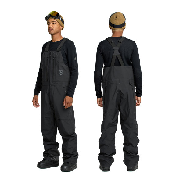 最終値下げ！ 【VOLCOM】スノーボードウェア ビブパンツ VOLCOM 24-25 VOLCOM/ボルコム RAIN GORE-TEX BIB overall 着用