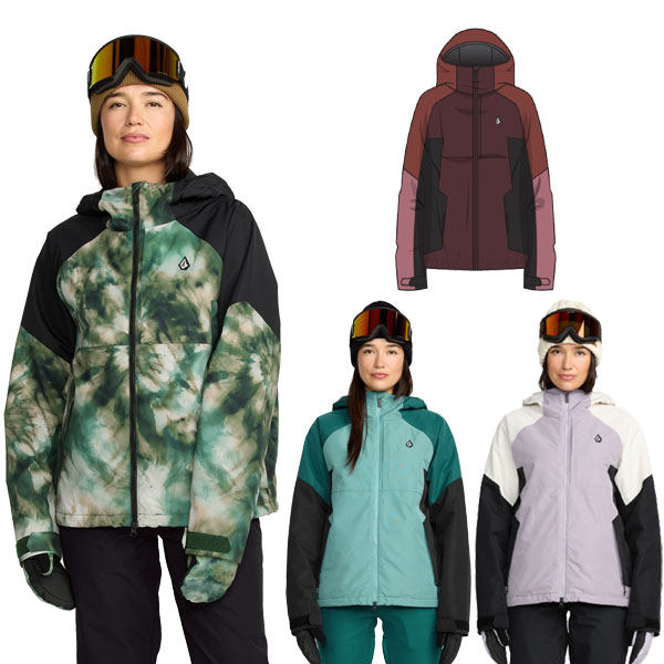 楽天市場】25-26 VOLCOM/ボルコム AGATE INS jacket レディース