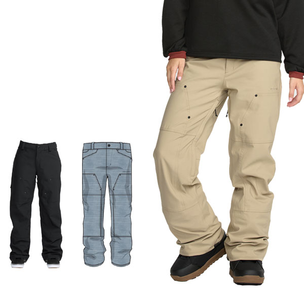 楽天市場】25-26 VOLCOM/ボルコム POLLOCK pant レディース 防水パンツ