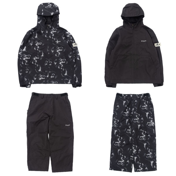 【ポイントUP期間中】26-27 NOMADIK/ノマディック GRINDjk THICKpt SETUP 上下セット メンズ レディース 防水ジャケットパンツ スノーボードウェア スノボウェアー 2027 予約商品｜ボードショップ　ＢＲＥＡＫＯＵＴ