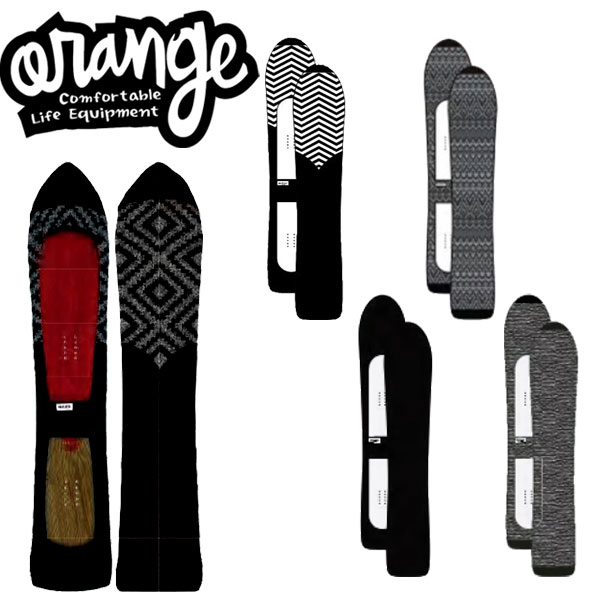 ORANGE / オレンジ KNIT COVER LONG NOSE パウダーボードニットカバー スノーボードケース ソールカバー ソールガード 国産画像