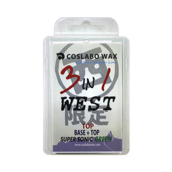 50％OFF】 COSLABO WAX コスラボワックス 3IN1 WEST パウダー トップ ベース ワックス スノーボード 板 メール便対応  qdtek.vn