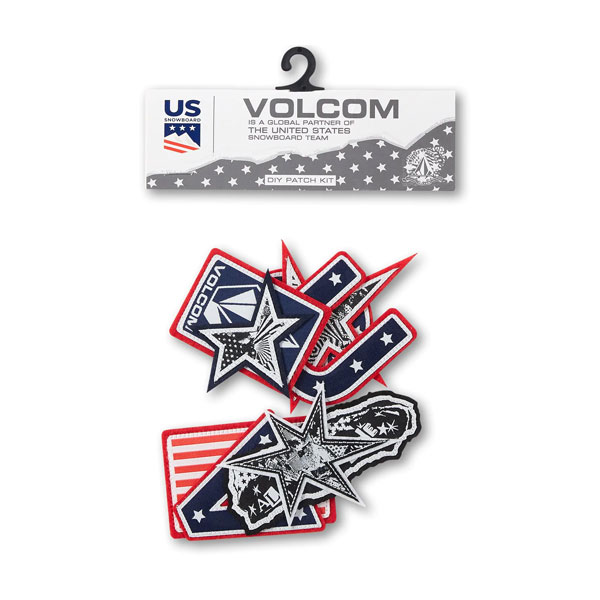楽天市場】VOLCOM / ボルコム USST PATCH SET フェルトパッチ