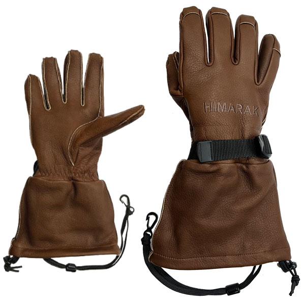 HIMARAK / ヒマラク HIGHLAND Deer ハイランド ファイブフィンガーグローブ 本革手袋 メンズ レディース スノーボード スキー バイク バックカントリー