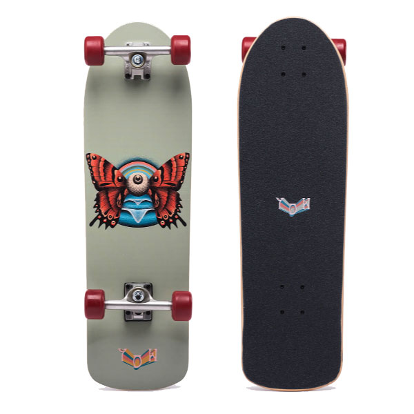取り寄せ商品 2023 YOW/ヤウ SKATE BLOSSOM ブラッサム 30inc クルーザー サーフスケート ロングスケートボード ロングボード スケボー オフトレ
