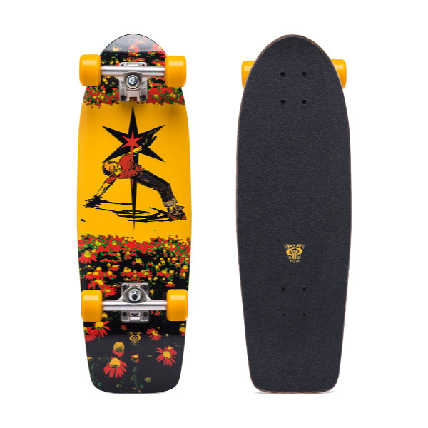 希少☻　yow サーフスケートボード　スケボー　ロングボード　30 ヤウ 2025 YOW SKATE WAIKIKI 40インチ ヤウ ワイキキ サーフスケート