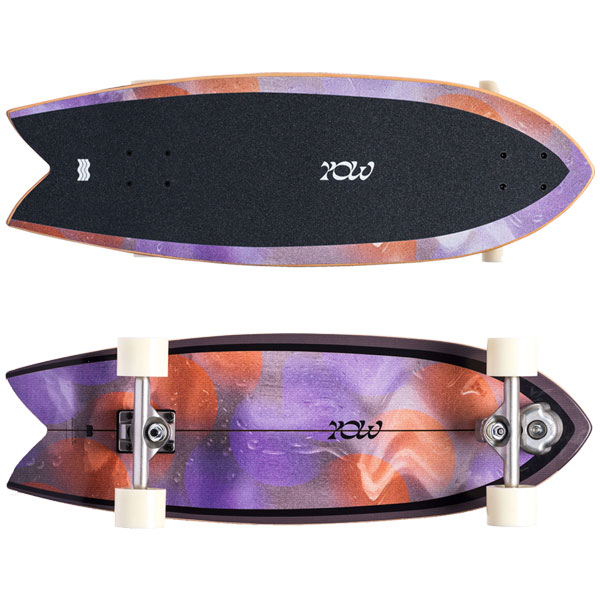 サーフスケート ロングボード REKON 36 inch LONG SKATE 楽天市場】ロングスケートボード41.5インチ HEAVEN DROP SURF