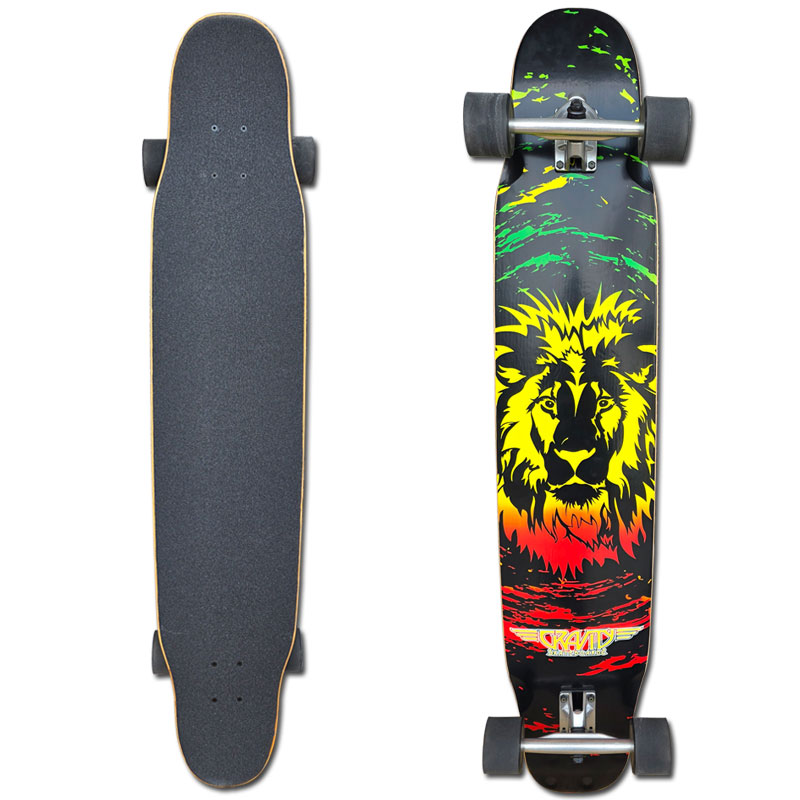 楽天市場】スケートボード スケボー 46インチ GRAVITY