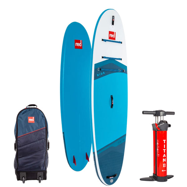 【セット】23-26 RED PADDLE 10’6 RIDE MSL INFLATABLE PADDLE BOARD / レッドパドル ライド SUP インフレータブル パドルボード サップ 特典パドル付