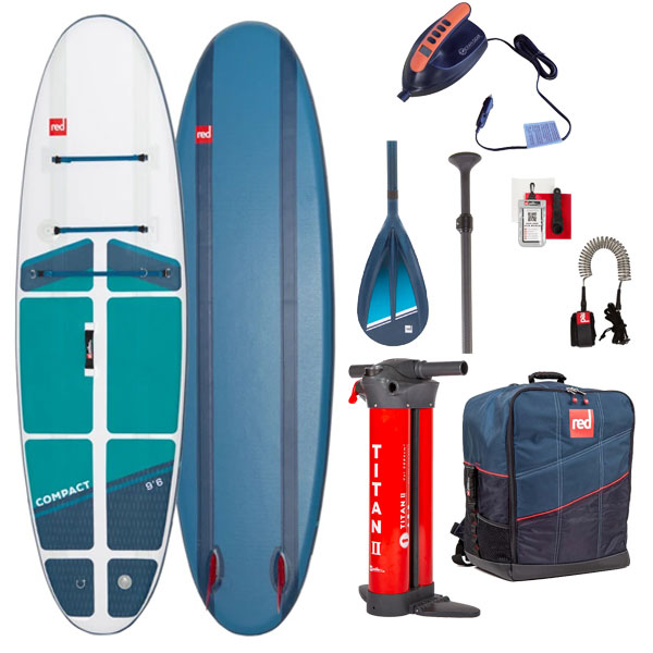 楽天市場】【セット】2022 RED PADDLE 9'6 COMPACT INFLATABLE