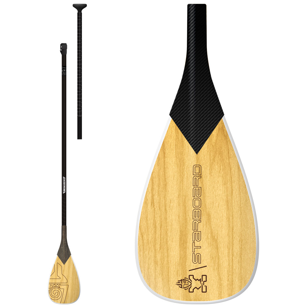 トライデント　SUP用パドル　サップ　パドルボード STARBOARD SUP PADDLE LIMA CARBON 2PCS CARBON SHAFT】 2025