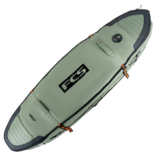 FCS TRAVEL 4 SHORTBOARD FISH WHEELIE COVER 6'7 / エフシーエス トラベル4 ボードカバー ショートボード フィッシュ ボードケース ハードケース サーフボード サーフィン