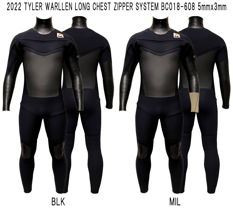 22-23 BILLABONG TYLER ウェットスーツ CHEST セミドライ WARLLEN LONG