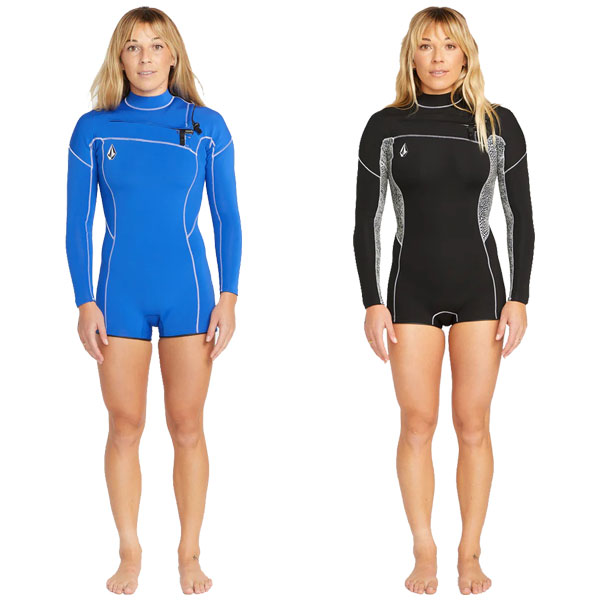 2024継続 VOLCOM WOMENS MODULATOR 2MM LONG ARM CHEST ZIP WETSUIT O9512308 / ボルコム モジュレーター ロングアームチェストジップ ウェットスーツ ロンスプ サーフィン ジャージ 春夏秋用 レディース 海外モデル｜ボードショップ　ＢＲＥＡＫＯＵＴ