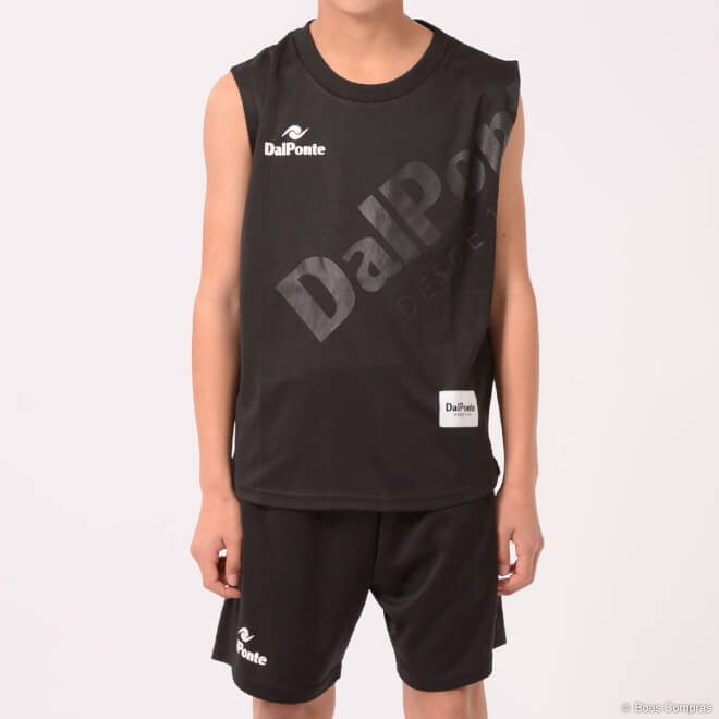 ダウポンチ KIDSサッカーウェアセットアップ [dpz-0351j--0352j フットサル セット ウェア 上下 ジュニアエアーライトノースリーブ プラクティスシャツ上下セット] dalponte サッカー・フットサル