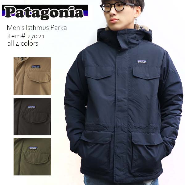 楽天市場 パタゴニア Patagonia メンズ イスマス パーカ Men S Isthmus Parka ジャケット 裏地フリース アウター 防寒 あす楽 送料無料 ボブズ洋品店