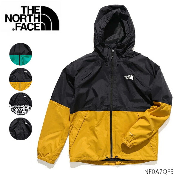 THE NORTH FACE ドットショットジャケット イエロー×ブラック THE NORTH FACE ザ ノース フェイス ドットショットジャケット