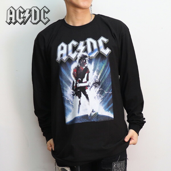 楽天市場】エーシーディーシー【AC/DC】L/S TEE ロンT バンドT 長袖