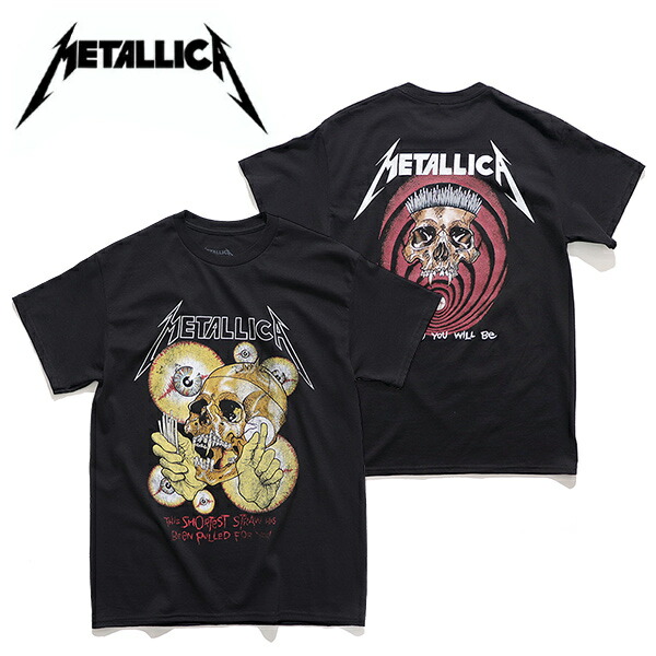 楽天市場】メタリカ【Metallica】SS TEE Tシャツ 半袖 ロックT バンドT ヒップホップ ロゴT アメリカ ヘヴィメタル・バンド  ロックの殿堂 メンズ レディース 正規品 BLACK ブラック【ネコポス発送】 : ボブズ洋品店