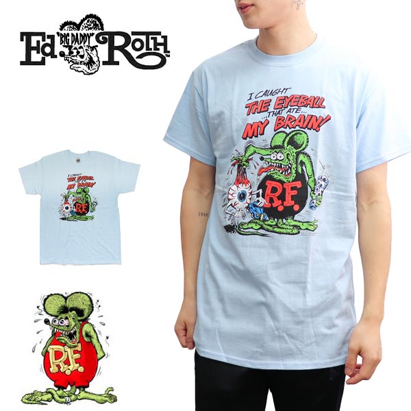 楽天市場 ラット フィンク Rat Fink Eyeball エド ロス モンスター Tシャツ ロックt バンドt ヒップホップ 目玉 正規品 本物 ネコポス発送 ボブズ洋品店