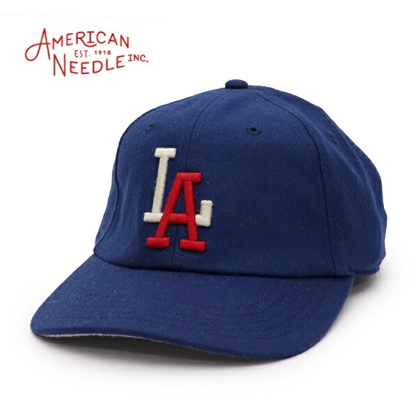 超美品 アメリカンニードル ベースボールキャップ ロサンゼルス・エンゼルス LA AMERICAN NEEDLE（アメリカンニードル）ベースボールキャップ