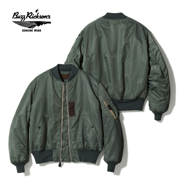 楽天市場】【 BUZZ RICKSON'S（バズリクソンズ） 】 BR13573 MA-1