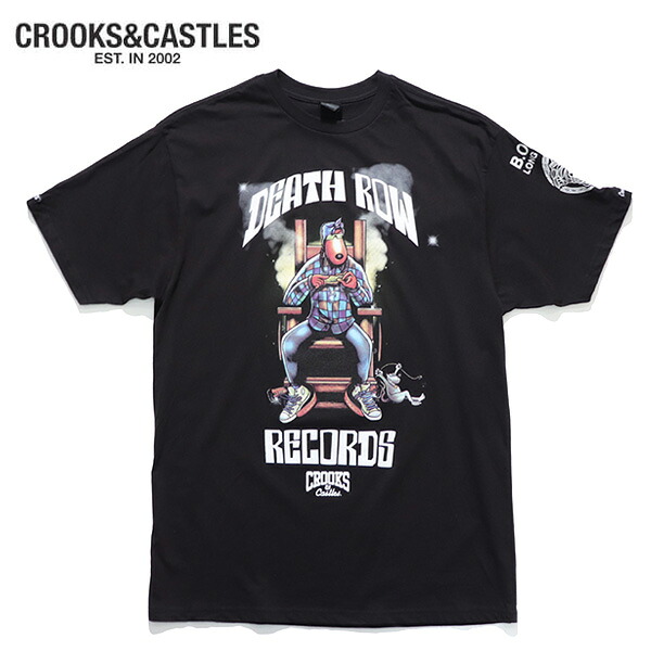 【楽天市場】クルックスアンドキャッスルズ【CROOKS&CASTLES】2XC01704 B.O.D.R. x Crooks Tee Tシャツ ...