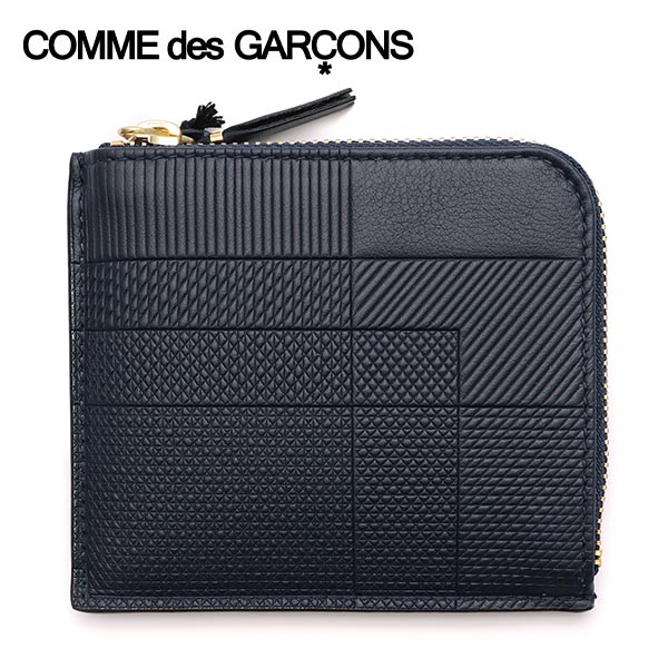 楽天市場 コム デ ギャルソン Comme Des Garcons Sa3100ls Intersection L字型財布 牛革 ウォレット スペイン製 メンズ ネイビー あす楽 送料無料 ボブズ洋品店