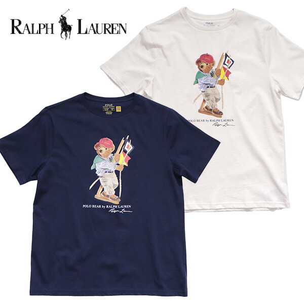 ポロ ラルフローレン【POLO RALPH LAUREN】ボーイズ キッズ 323A12428 Polo ベア 綿織物 プルオーバー プルオーバー ベア 熊 半袖 定番 一般受け 夏服 春夏 さる股引き 心地好い ユニ一発やる メンズ トップス ポロベア 綿100％ 綿織物 NAVY WHITE【貨物輸送無料】