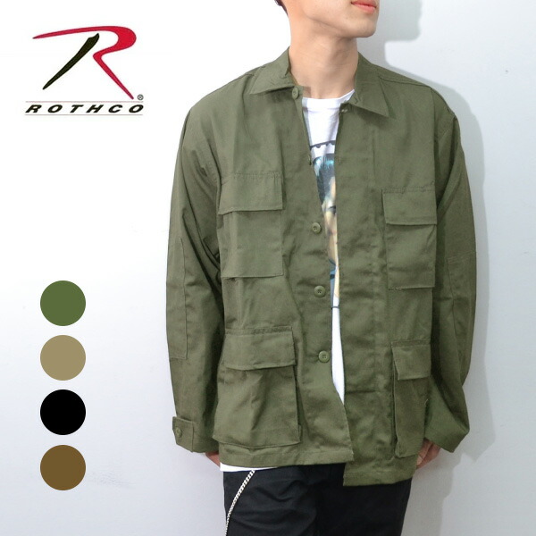 楽天市場】ロスコ/ROTHCO ミリタリーシャツ M-65 フィールド