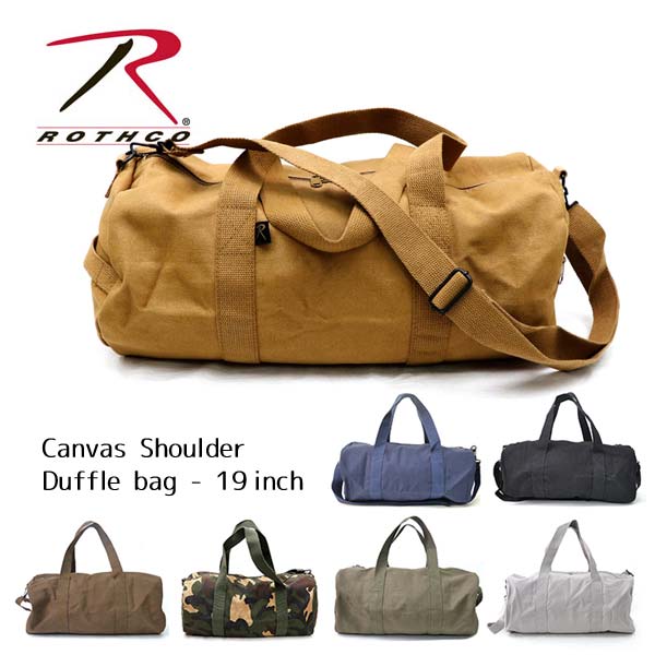 楽天市場】ロスコ 【Rothco】Canvas Equipment Bag トラベルミリタリー