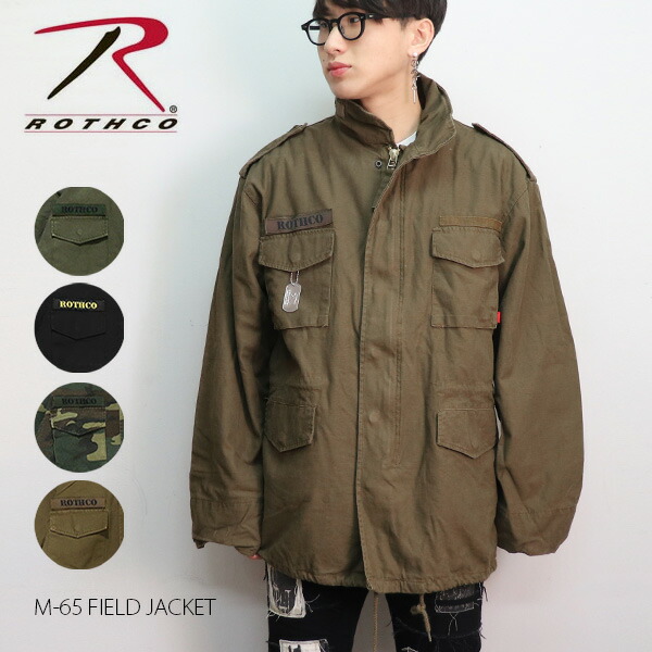 楽天市場】ロスコ 【Rothco】 VINTAGE M-65 FIELD JACKET ミリタリー