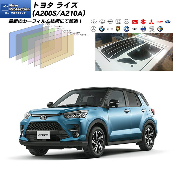 楽天市場】トヨタ ライズ (A200S/A210A) IRニュープロテクション 熱 