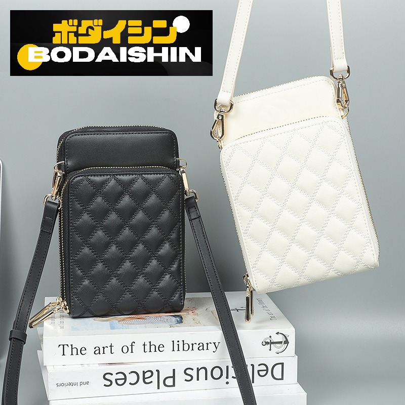 スマホショルダー 持ちはこび入れもの 6.5in相応う 曲がった掛け パウダーコンパクト 鍵納める 小紙入れ付き添い人 男女兼用 今めかしい 軽さ