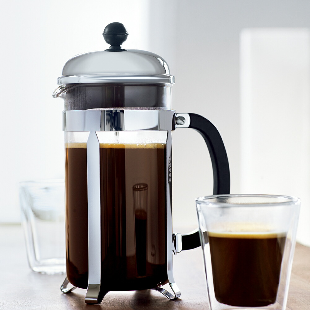 フレンチプレス キャンペーン 公式 ボダム シャンボール グランドセール コーヒーメーカー 1000ml Bodum Chambord 1928 16 コーヒープレス 父の日 おしゃれ プレゼント コーヒー ペーパーフィルター不要 水出し アイスコーヒー 北欧 珈琲 お祝い ギフト