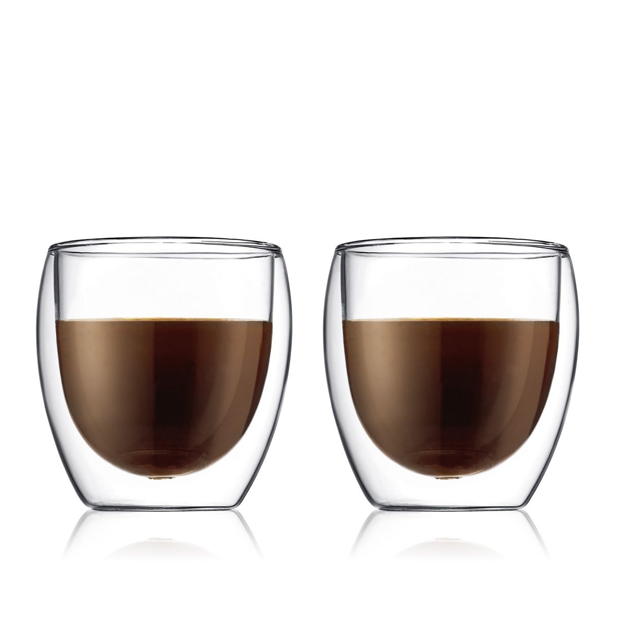bodum ダブルウォールグラス PAVINA 250ml 2個セット