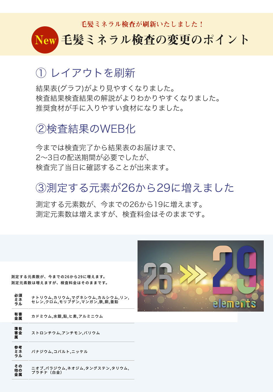 毛髪ミネラル検査 29元素 刷新 New らべるびぃ予防医学研究所 毛髪を送るだけの簡単検査キット 妊活 送料無料 ネコポス便 Napierprison Com