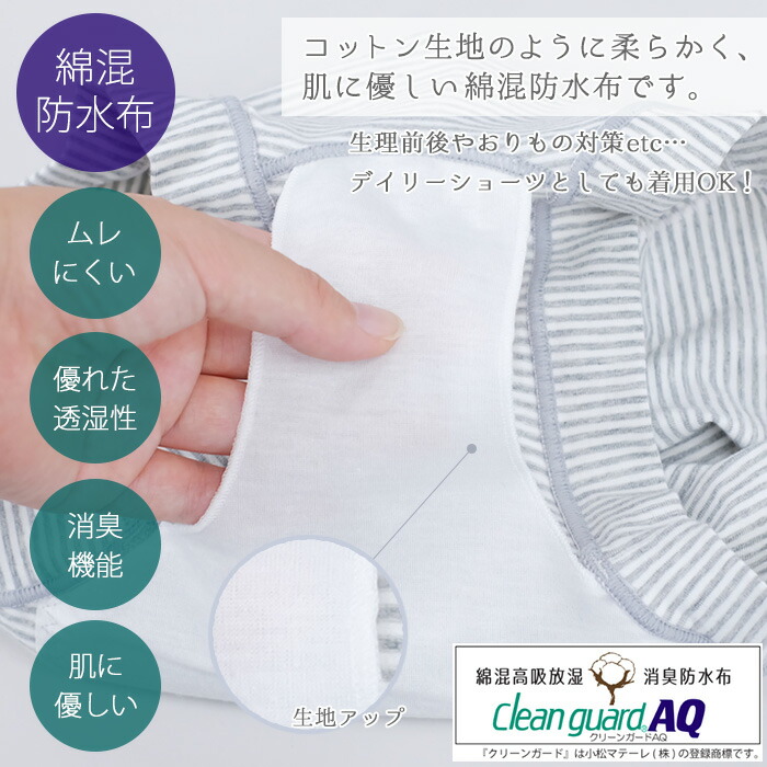 サニタリーショーツの防水布